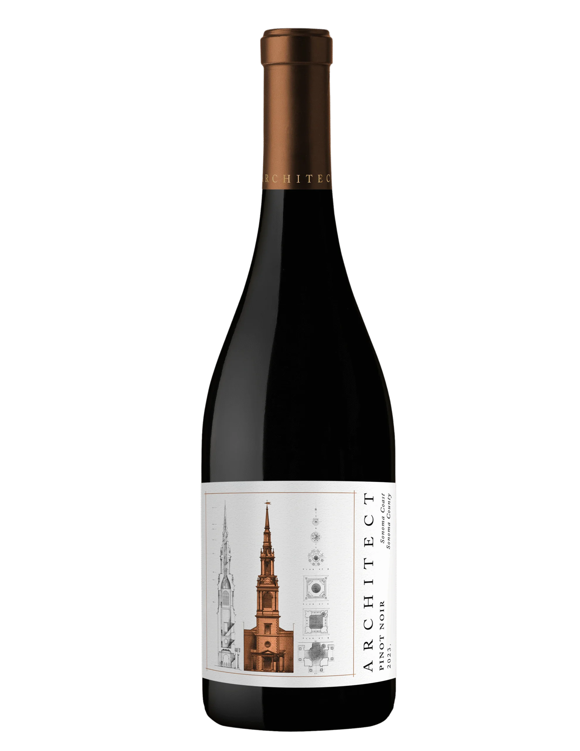 Architect Pinot Noir, Sonoma Coast bottle