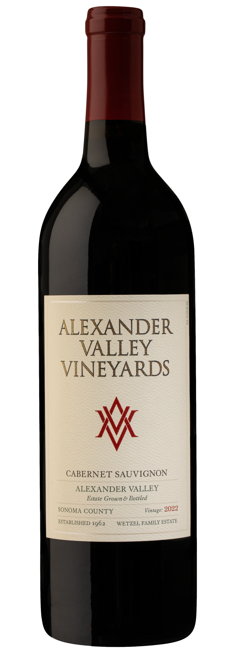 Alexander Valley Cabernet Sauvignon 2022 bottle