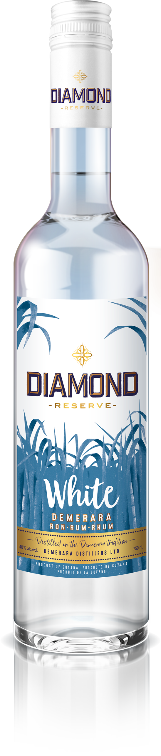 Diamond Reserve White Rum, 750ml bottle