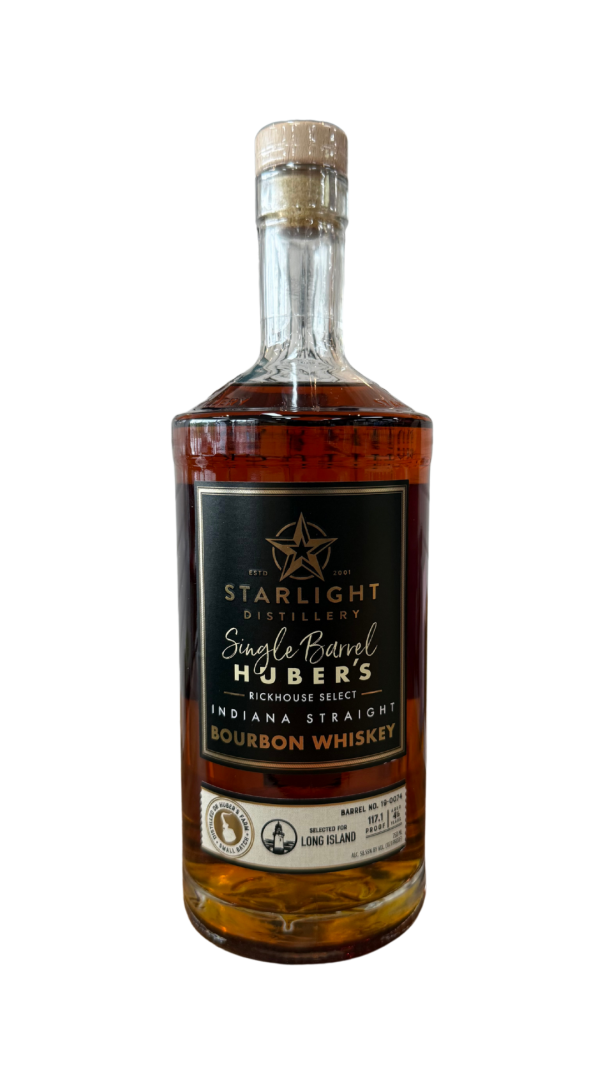 Starlight Indiana Straight Bourbon Whiskey, Single Barrel, "Long Island"