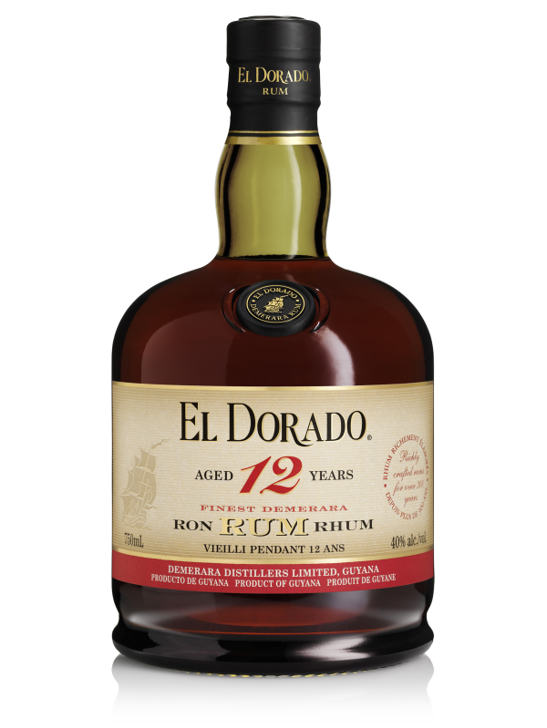 Super Premium 12 Year Old Rum, El Dorado