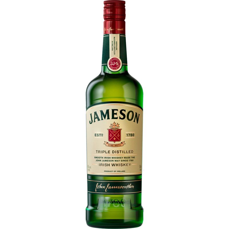 Jameson Irish Whiskey, 750ml bottle