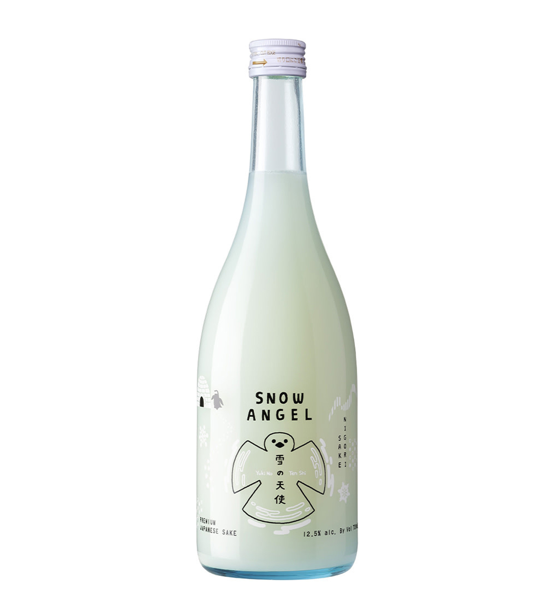 Snow Angel Nigori Sake, Yuki no Tenshi, 720ml bottle