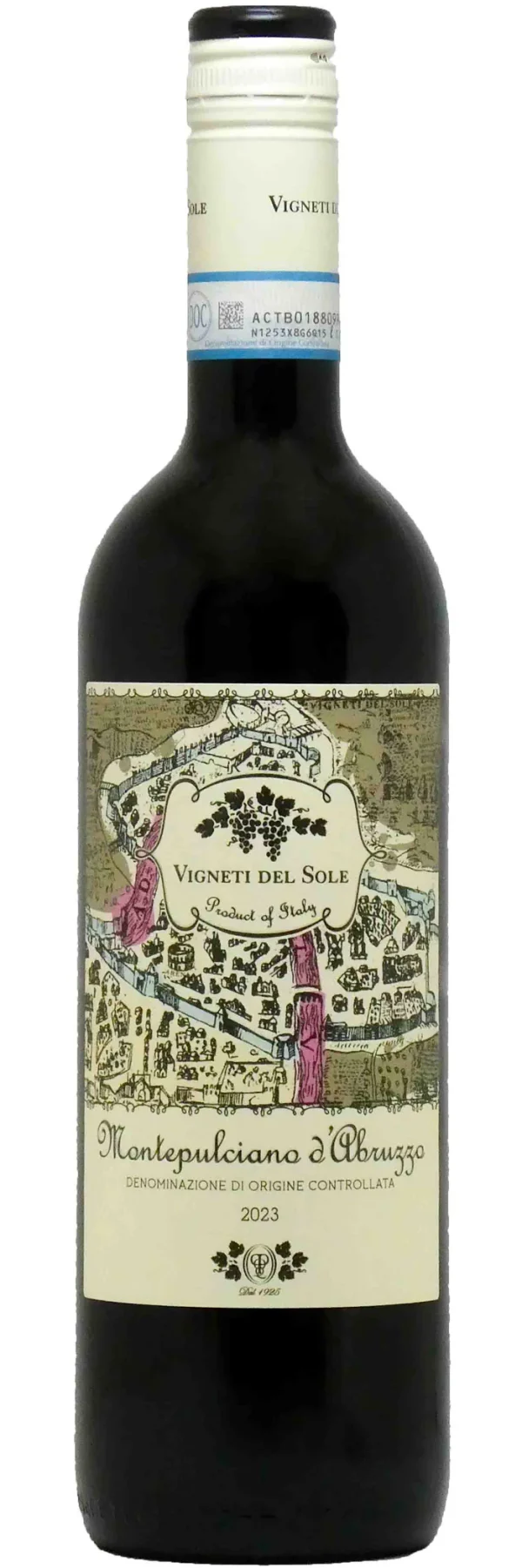 Montepulciano D`Abruzzo, Vigneti Del Sole, 750 L