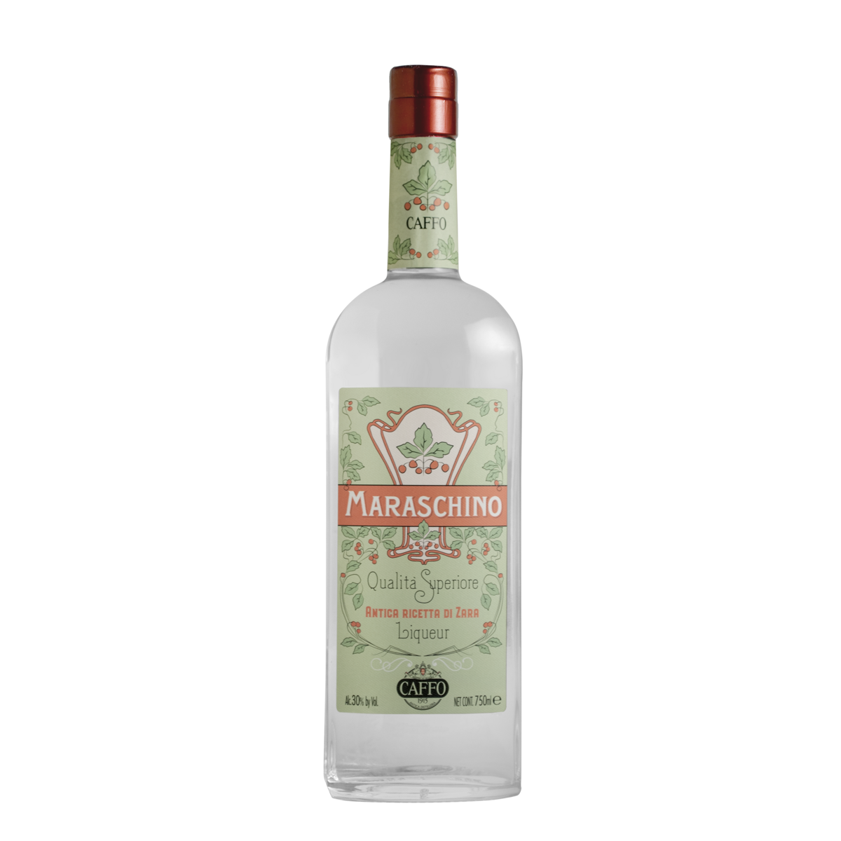 Caffo Maraschino Liqueur bottle