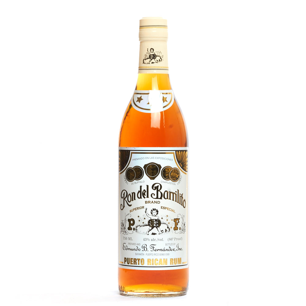 Ron del Barrilito 3 Star Rum, 750ml bottle