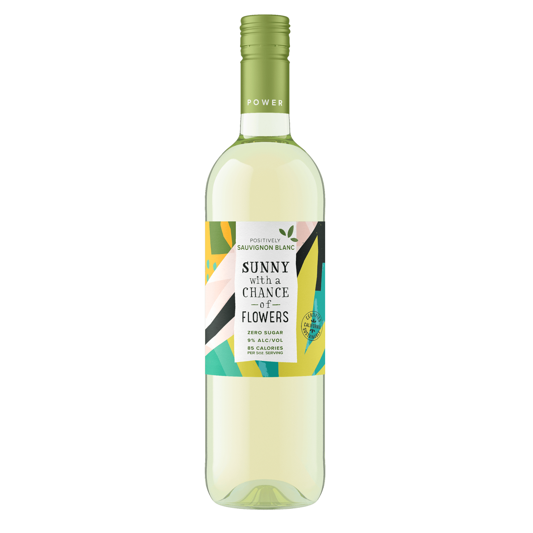 Sunny with a Chance of Flowers Sauvignon Blanc bottle