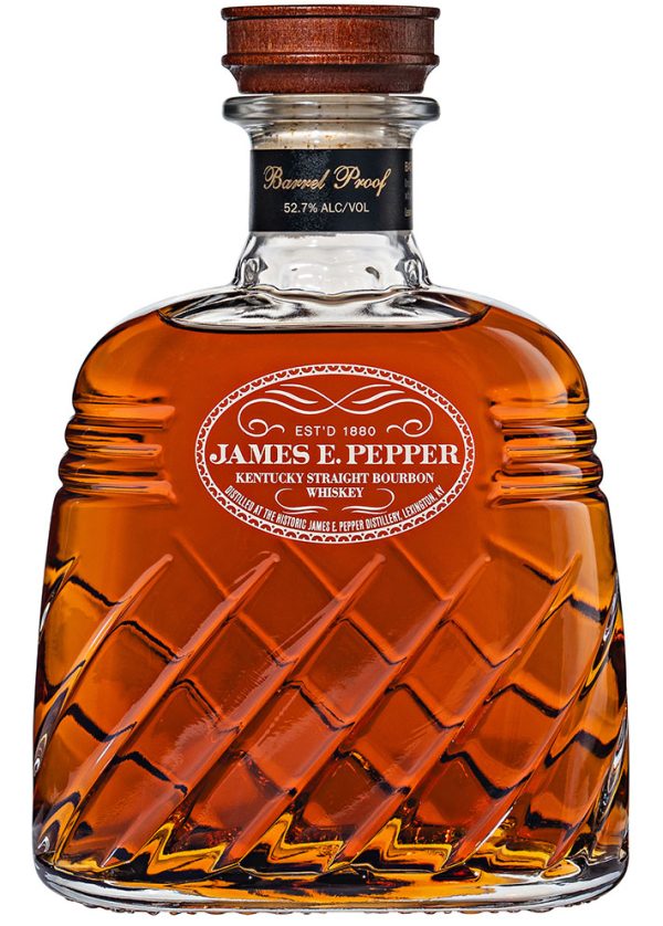 James E. Pepper Kentucky Barrel Proof Straight Bourbon Whiskey