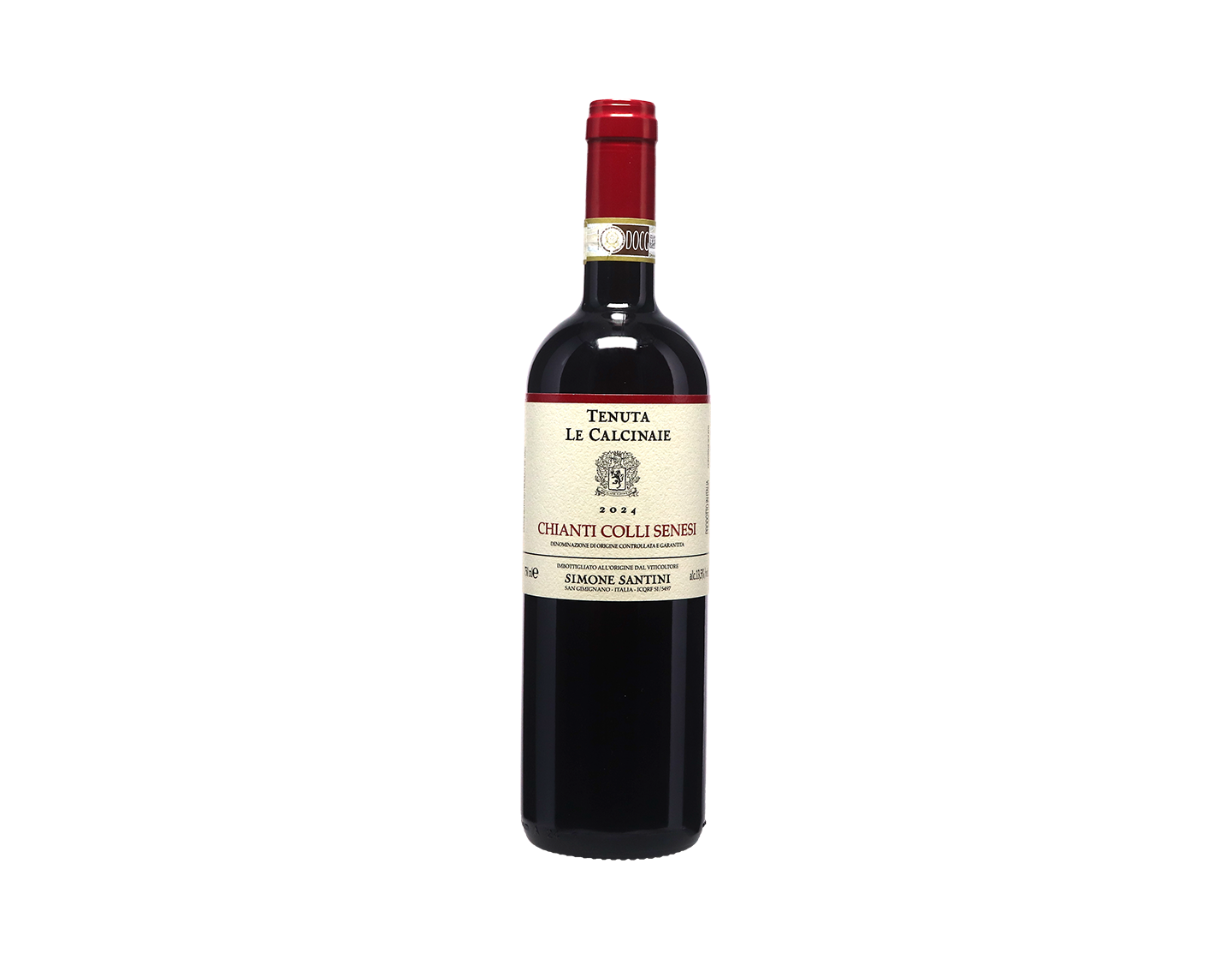 Chianti Colli Senesi 2024 Le Calcinaie, Organic product image