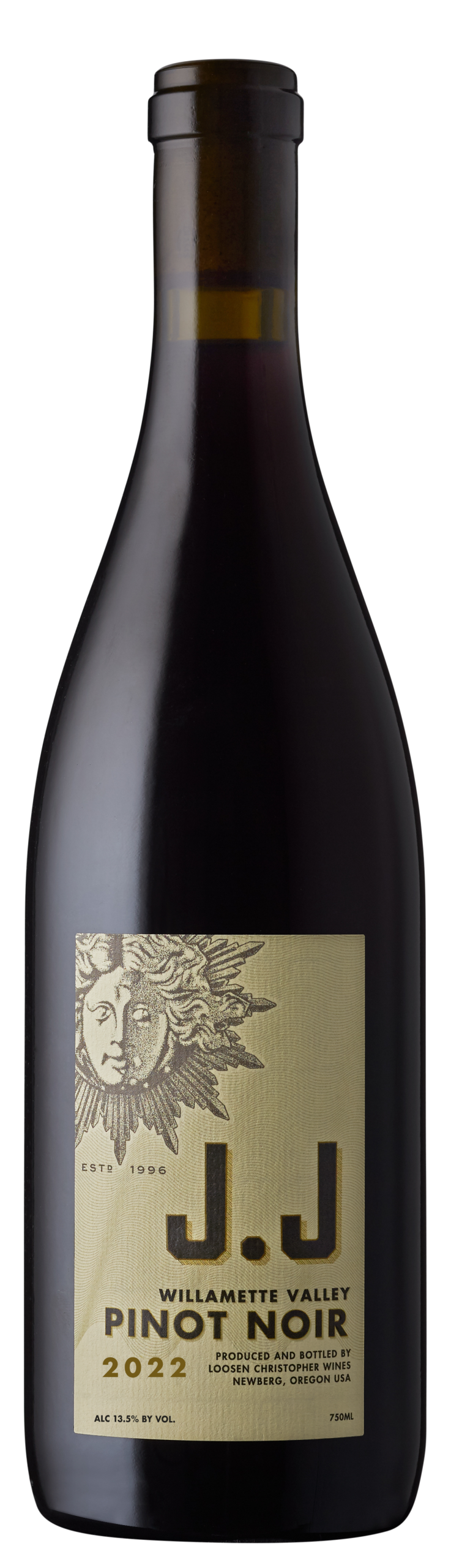 J.J. Pinot Noir 2022 bottle