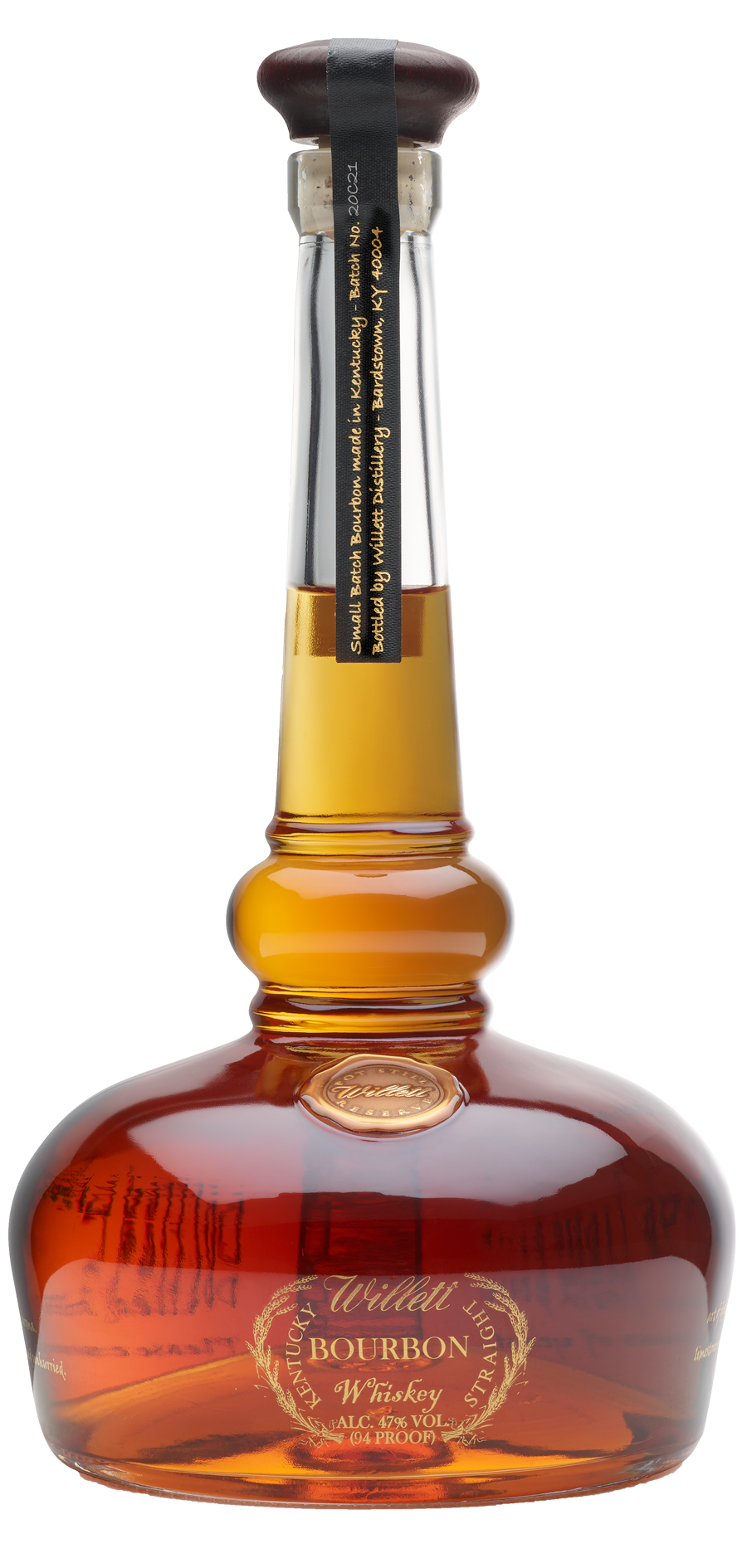 Willett Straight Bourbon Whiskey, Pot Still Reserve bottle