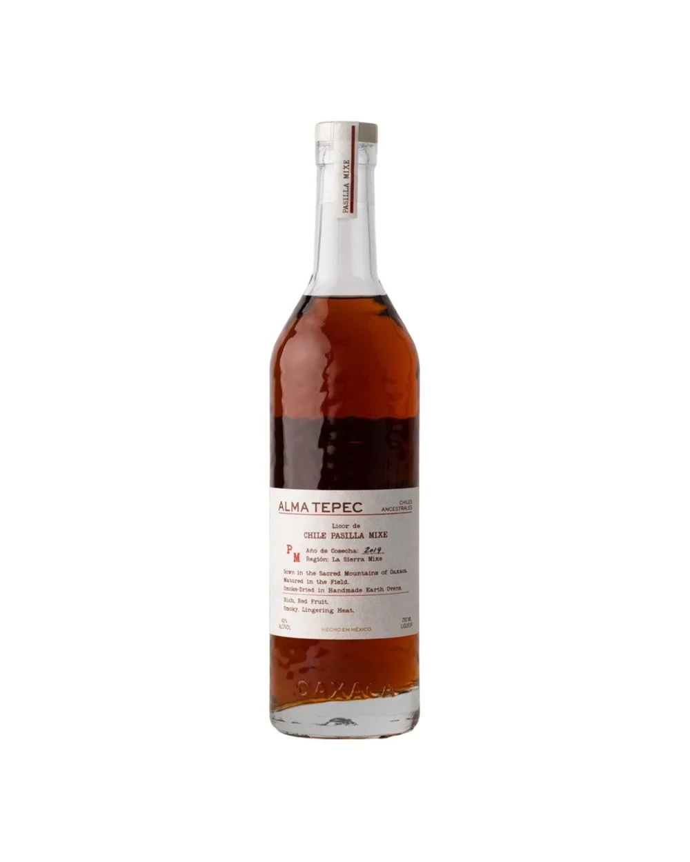 Alma Tepec Chile Pepper Liqueur bottle