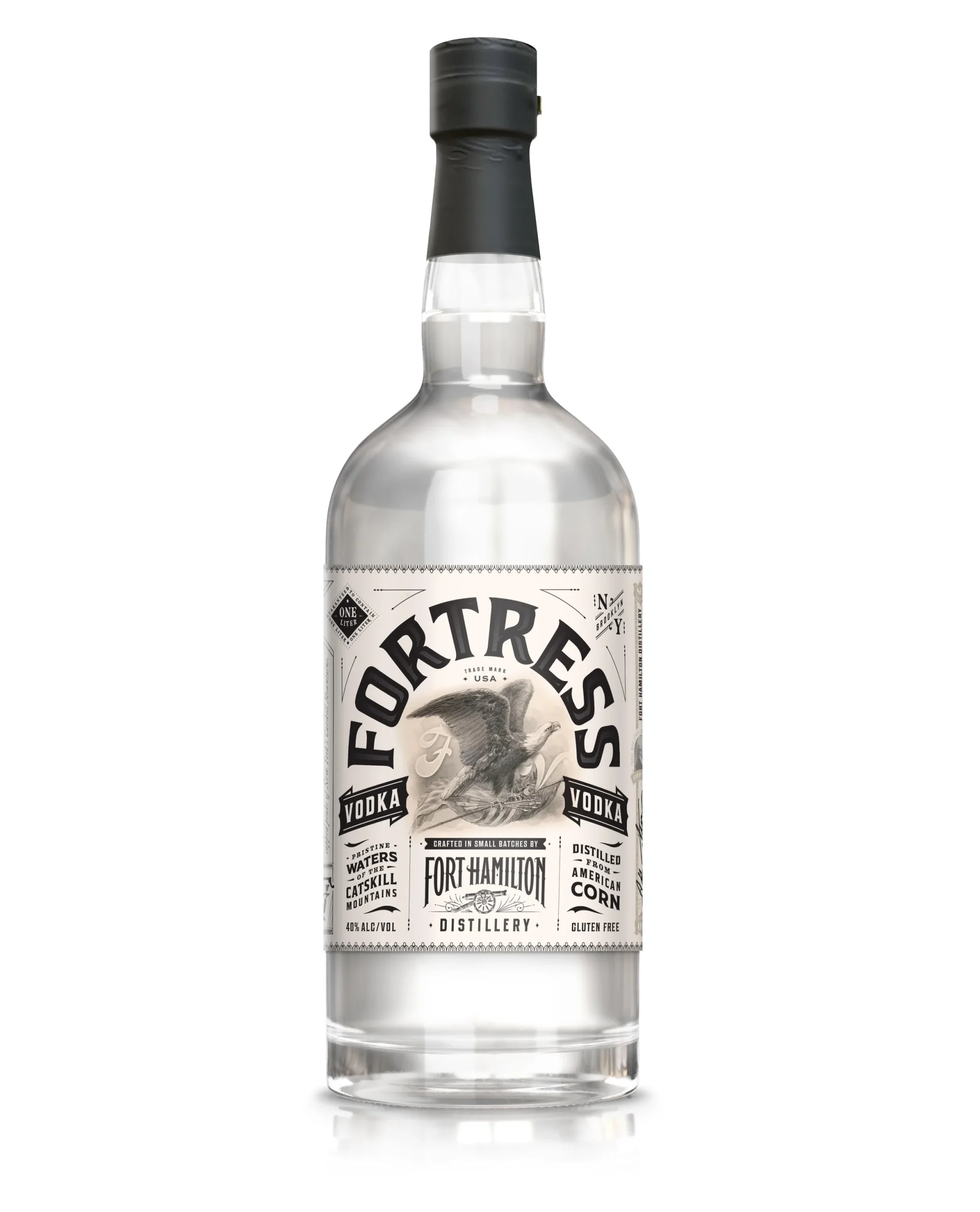 Fort Hamilton Fortress Vodka, 1L bottle
