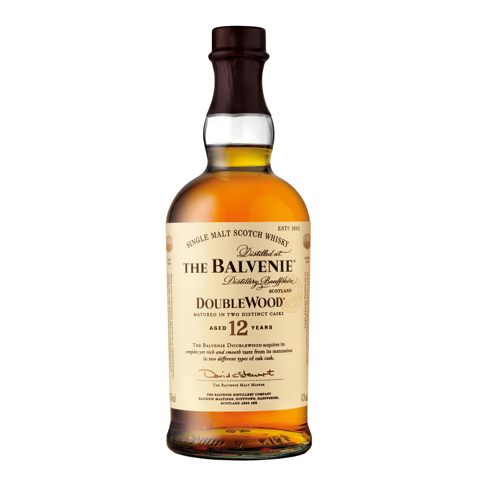 Balvenie 12 year DoubleWood 750ml bottle
