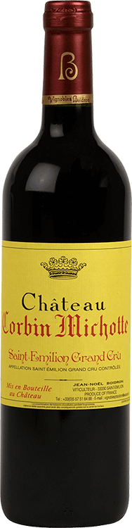 Chateau Corbin Michotte, Saint-Emilion Grand Cru, 2019 bottle