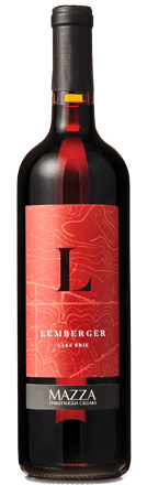 Mazza, Lemberger, Chautauqua. Cellars, Lake Erie 2019